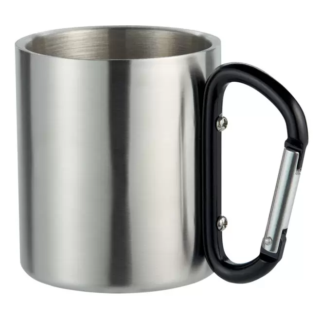 MUG PUBLICITAIRE EN INOX 'MACKENZIE' - noir