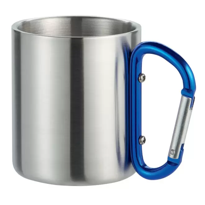 MUG PUBLICITAIRE EN INOX 'MACKENZIE' - bleu