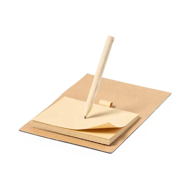 BLOC-NOTES AIMANTE PERSONNALISABLE 'AIMAMBLOC RECYCLE' - kraft