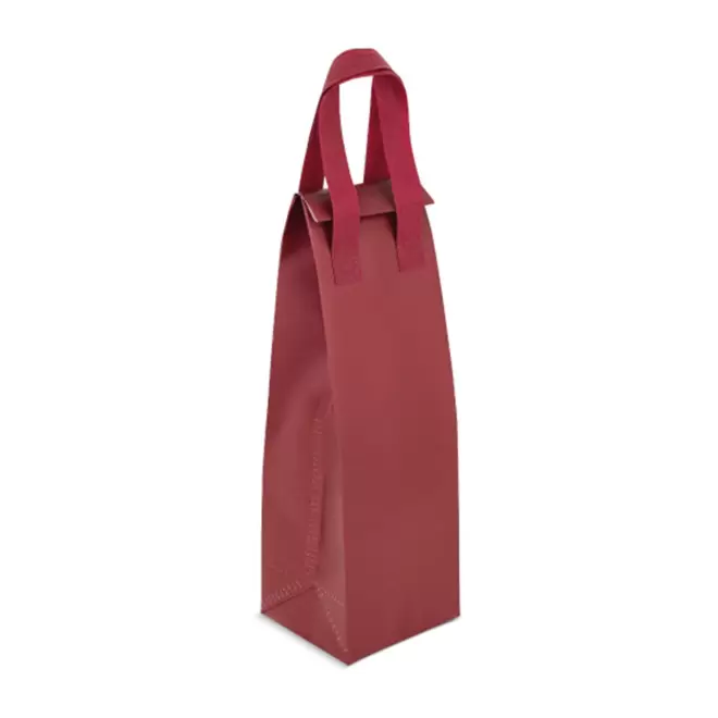SAC ISOTHERME PERSONNALISABLE FORMAT BOUTEILLE 'CATLYN' - rouge