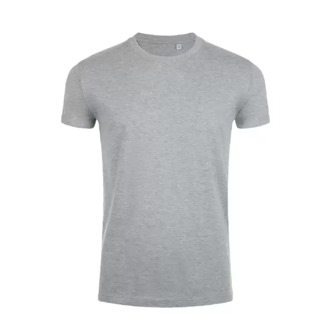 TEE-SHIRT HOMME PERSONNALISABLE 'IMPERIAL FIT' 190 GR/M² - gris chiné