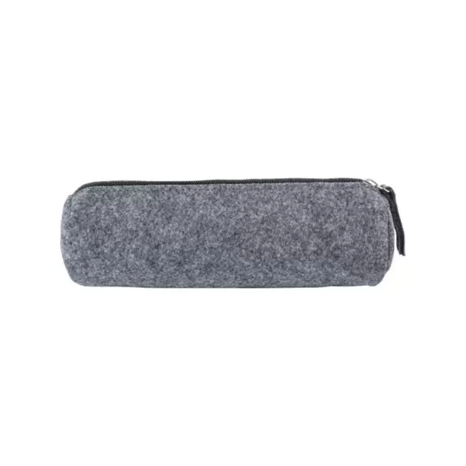 TROUSSE EN FEUTRINE RPET PERSONNALISABLE 'BONNIE' - gris