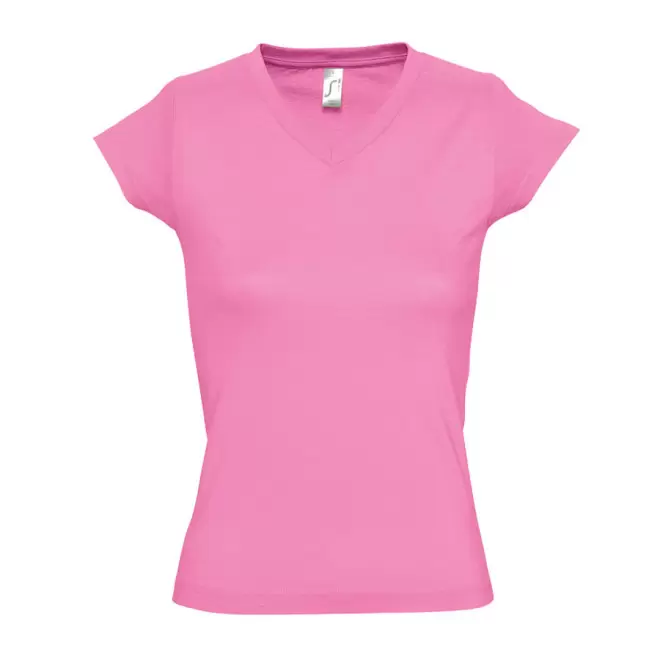 TEE-SHIRT PERSONNALISÉ FEMME 'MOON' 150 GR/M² - rose orchidée