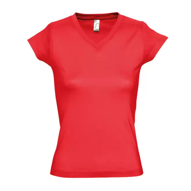 TEE-SHIRT PERSONNALISÉ FEMME 'MOON' 150 GR/M² - rouge