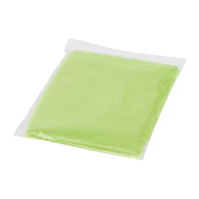 PONCHO PUBLICITAIRE TRANSPARENT 'HIGHLAND' - vert