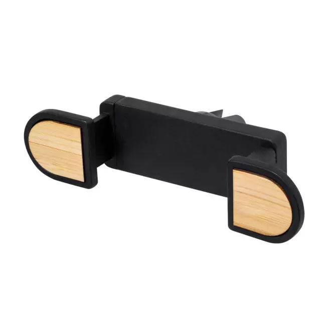 SUPPORT TELEPHONE PERSONNALISABLE VOITURE PINCE 'TRASLOCO' - noir