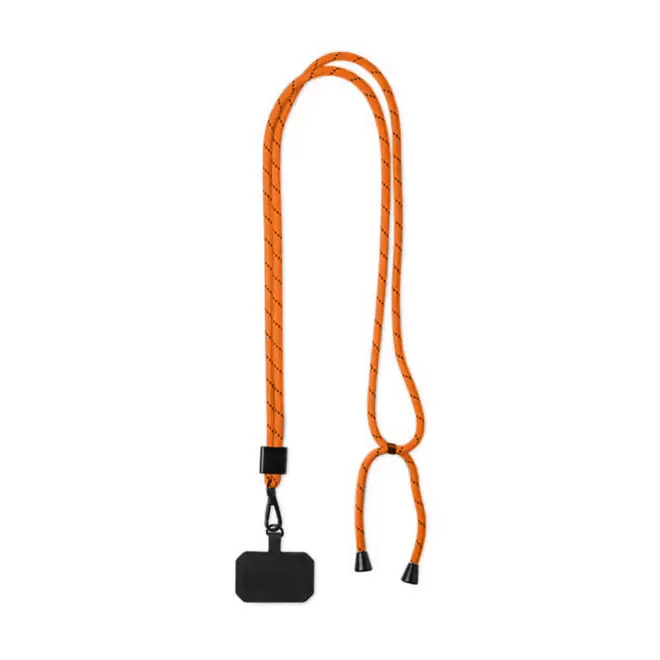 TOUR DE COU TELEPHONE CORDON PERSONNALISABLE 'MOBILA MIX&MATCH' - orange