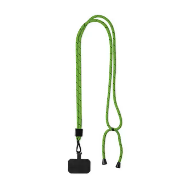 TOUR DE COU TELEPHONE PERSONNALISABLE 'MOBILA MIX&MATCH RPET' - vert pomme