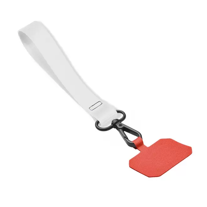 LANIERE POUR TELEPHONE PERSONNALISABLE 'BASICLAN MINI SUBLI' - rouge clair