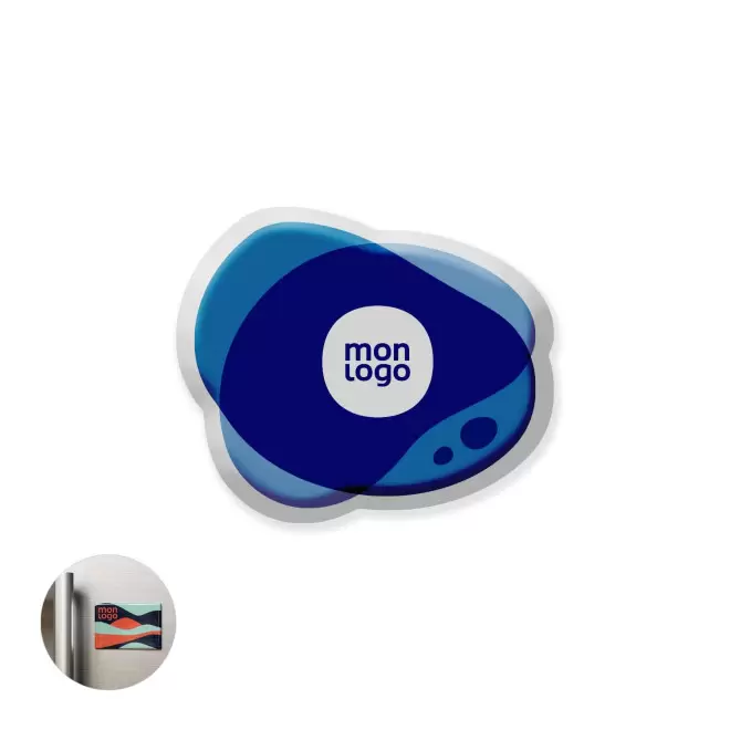 MAGNET PERSONNALISÉ AVEC DOMING 'DECO'FIX 3D' - à la forme