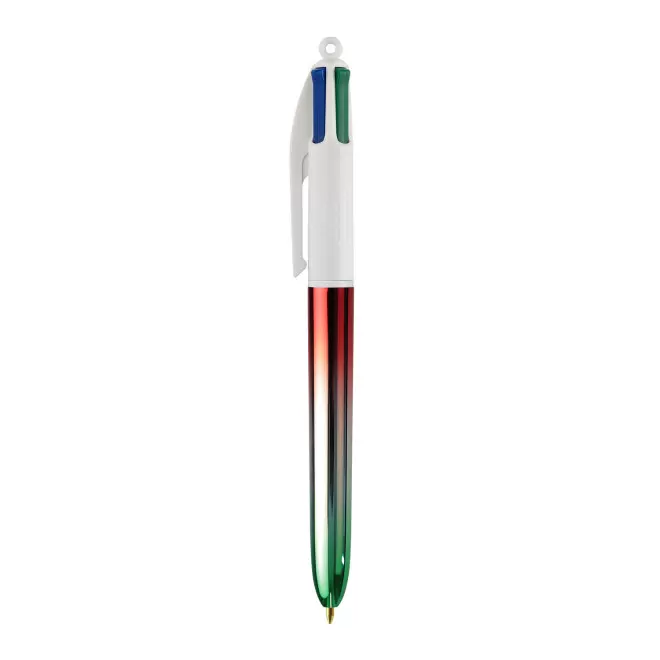 EXPRESS 72H - STYLO BIC 4 COULEURS PUBLICITAIRE GRADIENT 'FLAG' - Italie