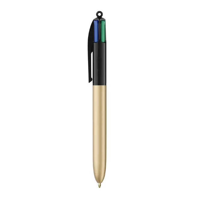 EXPRESS 72H - STYLO BIC® PERSONNALISABLE 4 COULEURS 'GLACE' - noir/rdoré