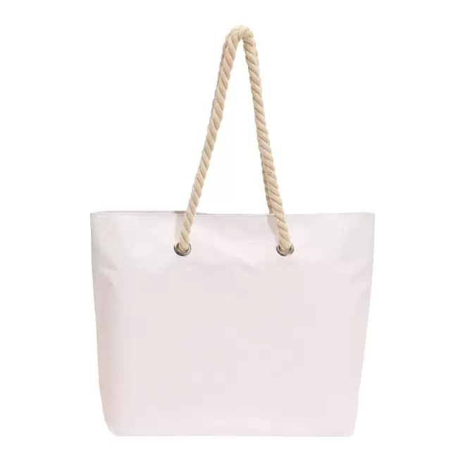 SAC DE PLAGE PUBLICITAIRE 'IBIZA' - blanc