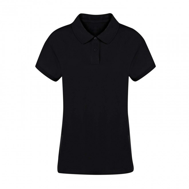 POLO PERSONNALISABLE FEMME 'TERIM 220' - noir