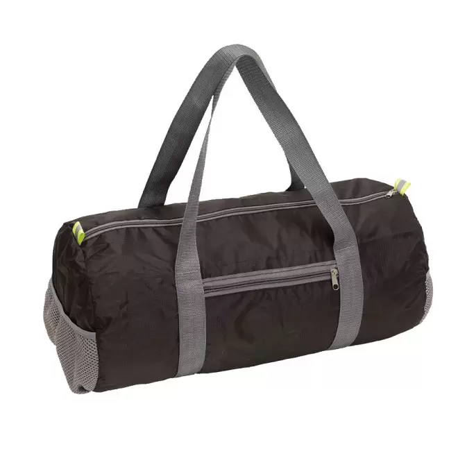 SAC DE SPORT PLIABLE 'JOHNSON' - noir