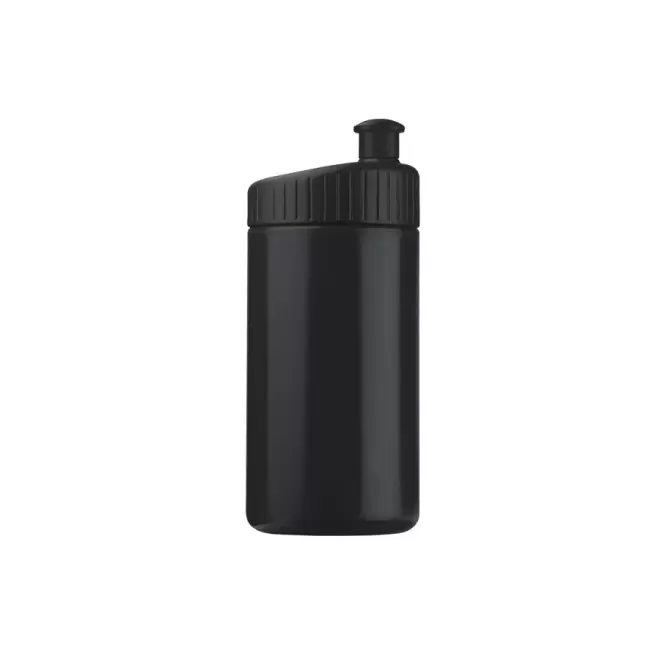 GOURDE DE SPORT PUBLICITAIRE 500ML OPAQUE COLORE 'TRAIL' - noir