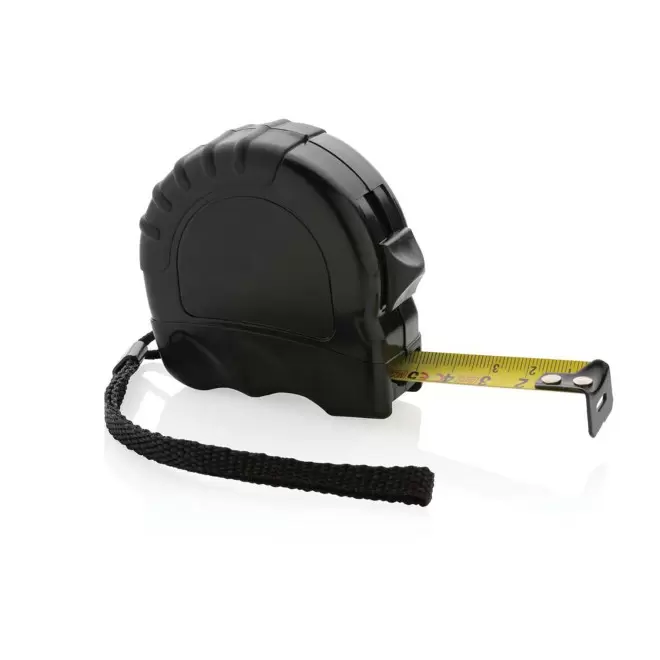 METRE RUBAN PERSONNALISABLE 'MESURA 5M RCS' - noir