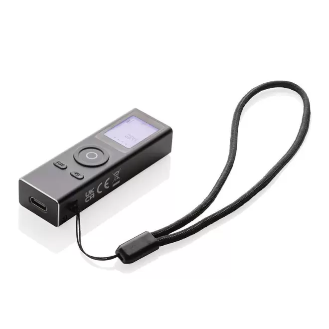 METRE LASER PERSONNALISABLE 30 METRES 'LASORA RCS' - noir