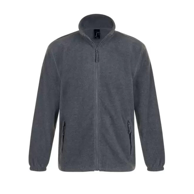 VESTE POLAIRE PUBLICITAIRE ZIPPEE HOMME 'NORTH' 300 GR/M² - gris chiné