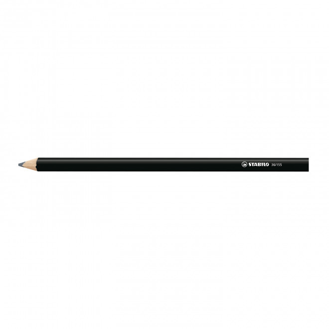 CRAYON CHARPENTIER PERSONNALISABLE 'CHARPOPRO' - noir