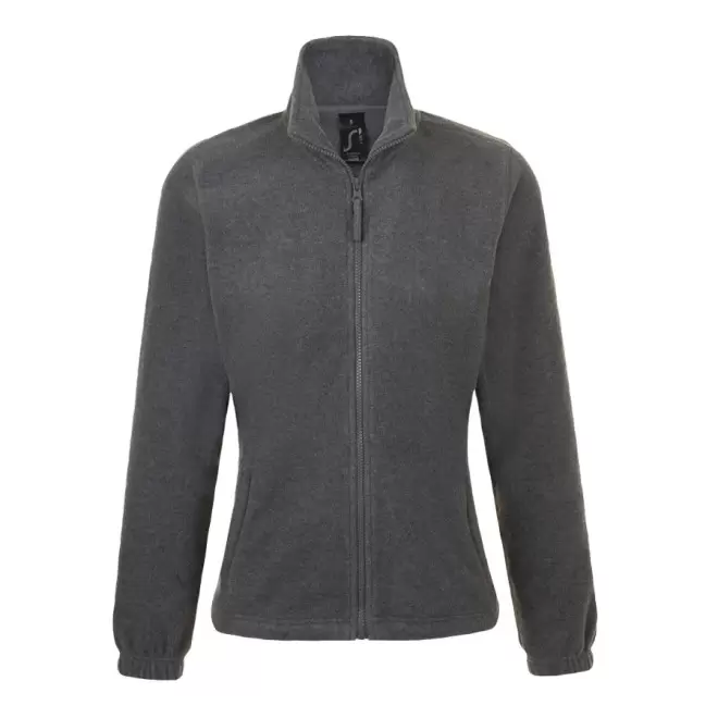 VESTE POLAIRE PUBLICITAIRE ZIPPEE FEMME 'NORTH' 300 GR/M² - gris chiné