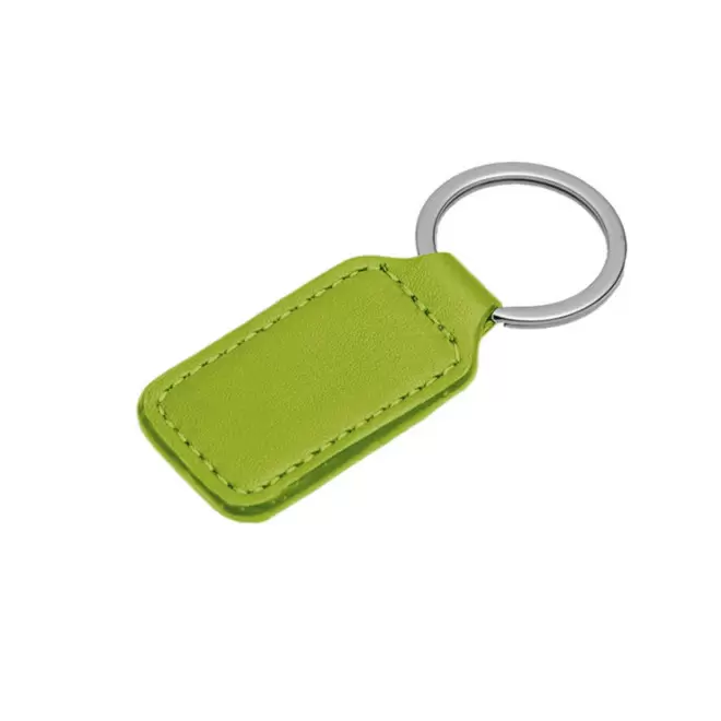 PORTE-CLES PUBLICITAIRE RECTANGLE 'CAMARA' - vert