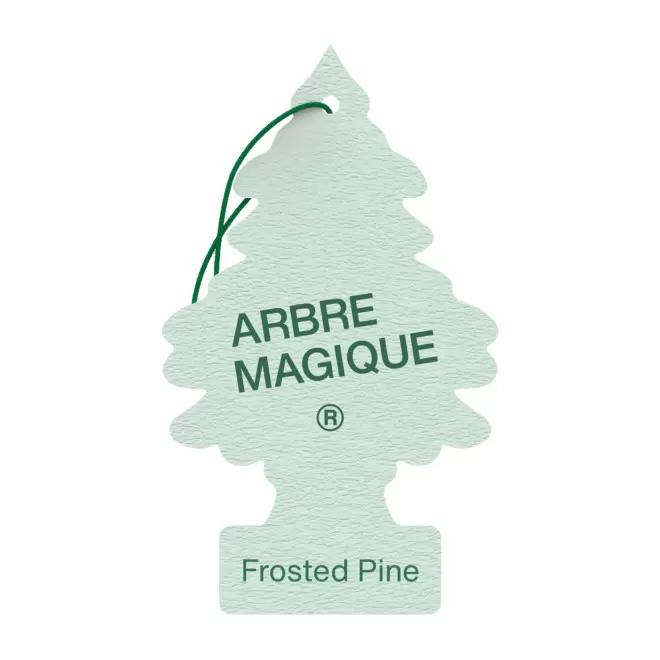 DESODORISANT ARBRE MAGIQUE PERSONNALISABLE 'SAPIN' - pin givré