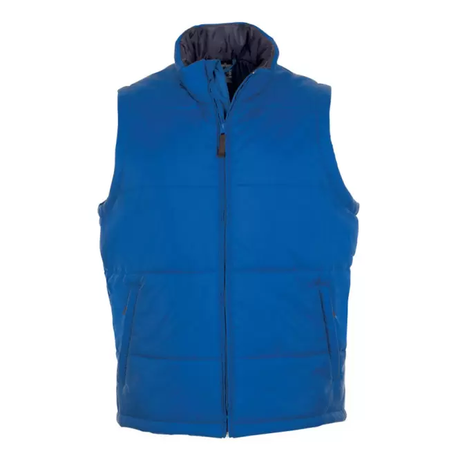 BODYWARMER PUBLICITAIRE MATELASSÉ 'WARM' 220 GR/M² - bleu royal