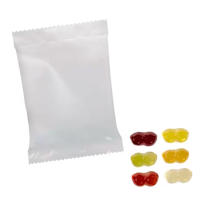 BONBONS GOMME DE FRUITS PERSONNALISABLE 'PIMPY OPAQUE'  - lunettes