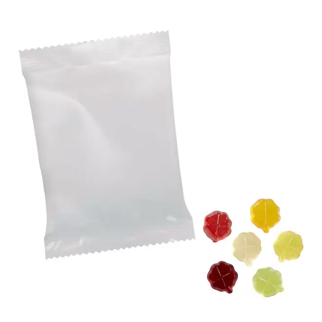 BONBONS GOMME DE FRUITS PERSONNALISABLE 'PIMPY OPAQUE'  - trèfles