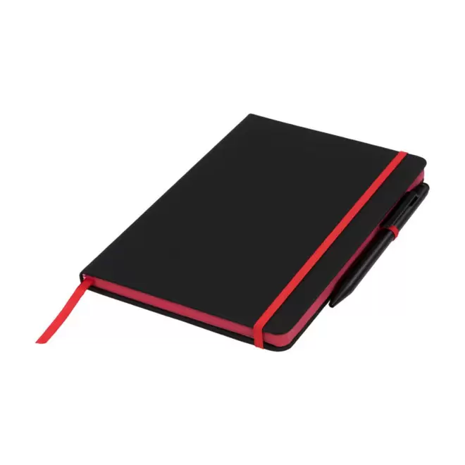 CARNET RIGIDE A5 PERSONNALISABLE 'LEVENTO COLOR STYLE' - rouge
