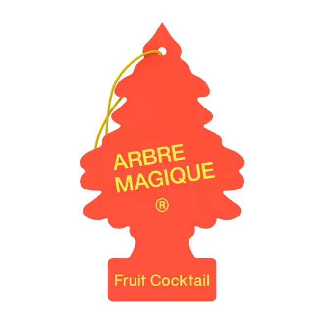 DESODORISANT ARBRE MAGIQUE PERSONNALISABLE 'SAPIN' - fruit cocktail