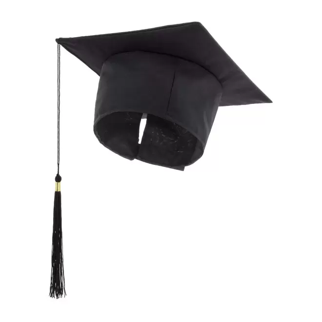 CHAPEAU DE DIPLOME PERSONNALISABLE 'MASTER' - noir
