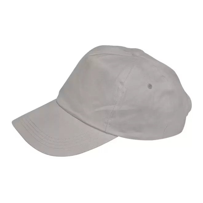CASQUETTE PUBLICITAIRE 5 PANS 'ANTO' 165 GR/M² - gris