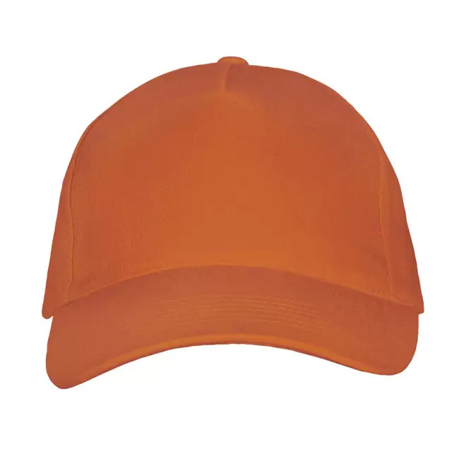 CASQUETTE PERSONNALISEE 'LONG BEACH' 260 GR/M² - orange