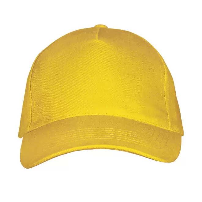 CASQUETTE PERSONNALISEE 'LONG BEACH' 260 GR/M² - jaune