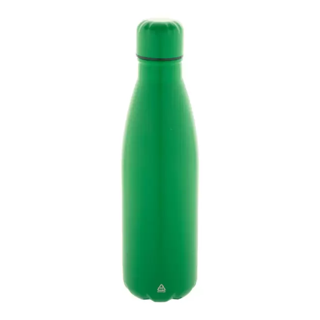 BOUTEILLE ACIER 790 ML PERSONNALISABLE 'BROUDO RECYCLE' - vert