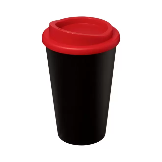 GOBELET ISOTHERME PERSONNALISABLE AMERICANO® 'IBON' - rouge/noir