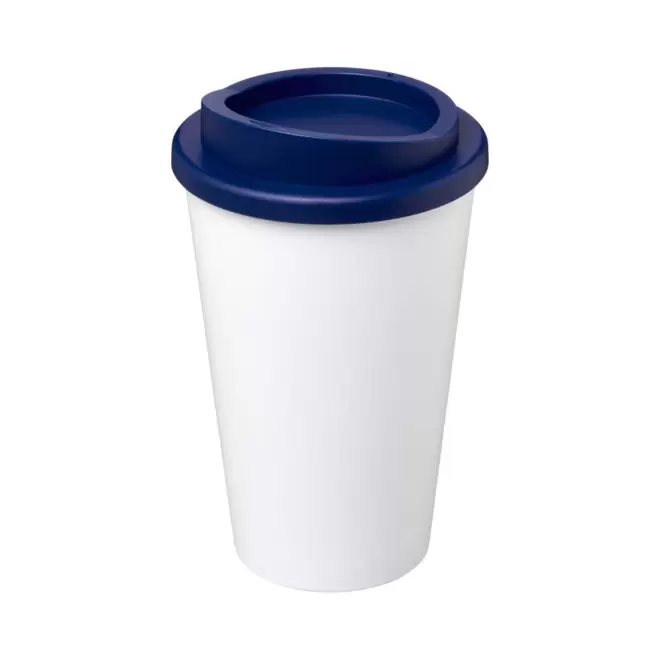 GOBELET ISOTHERME PERSONNALISABLE AMERICANO® 'IBON' - bleu/blanc