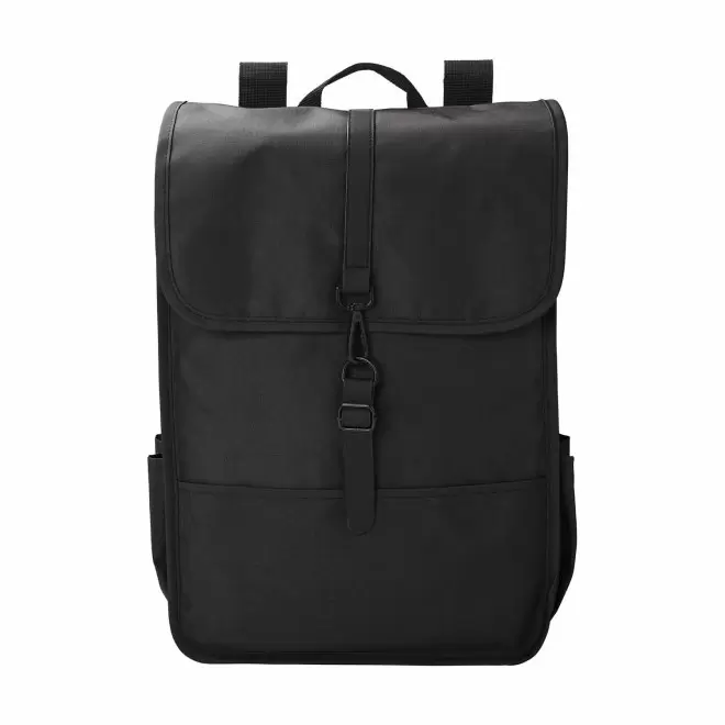 SAC A DOS PERSONNALISABLE EN RPET 'RICKLY' - noir