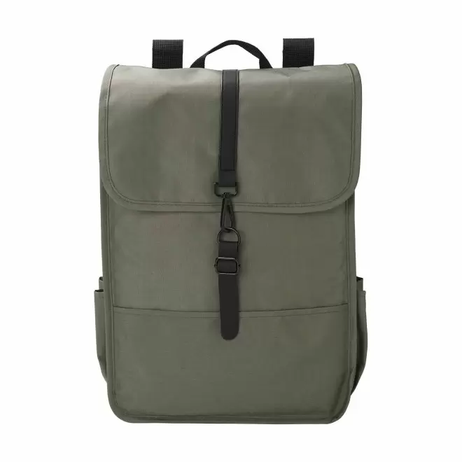 SAC A DOS PERSONNALISABLE EN RPET 'RICKLY' - vert