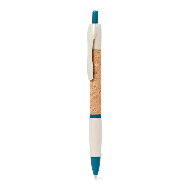 STYLO EN LIÈGE PERSONNALISABLE 'NOSTRO GRIP' - bleu