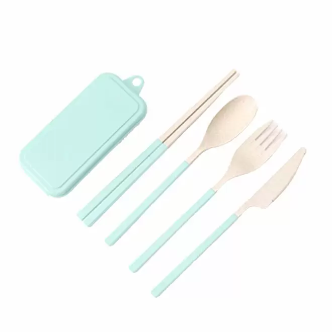 SET DE COUVERTS PERSONNALISABLE 'TRUDY' - vert clair