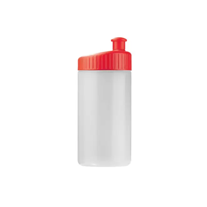 GOURDE DE SPORT PUBLICITAIRE 500ML TRANSLUCIDE 'TRAIL' - rouge