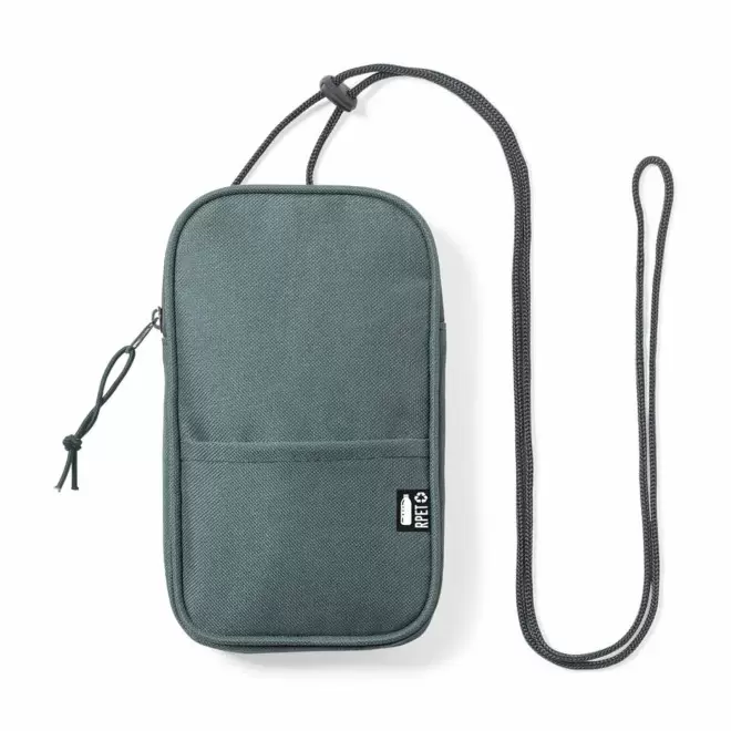 SACOCHE PERSONNALISABLE POUR TELEPHONE 'ESTIVAL' - gris