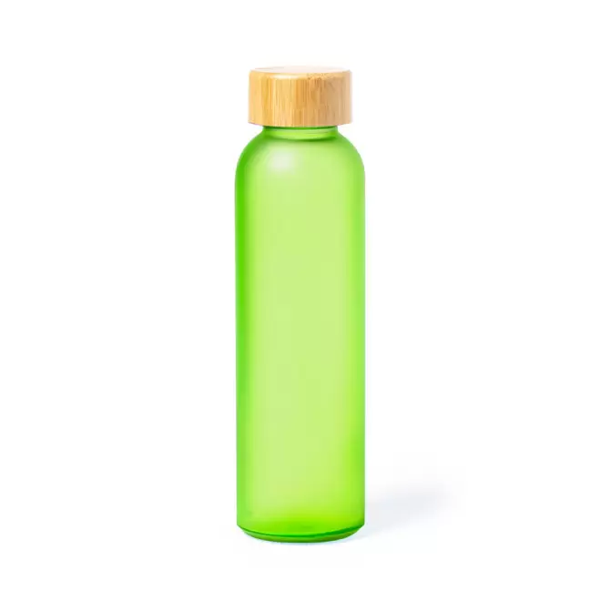 BOUTEILLE EN VERRE PERSONNALISABLE 500 ML 'LODO COLOR' - vert clair
