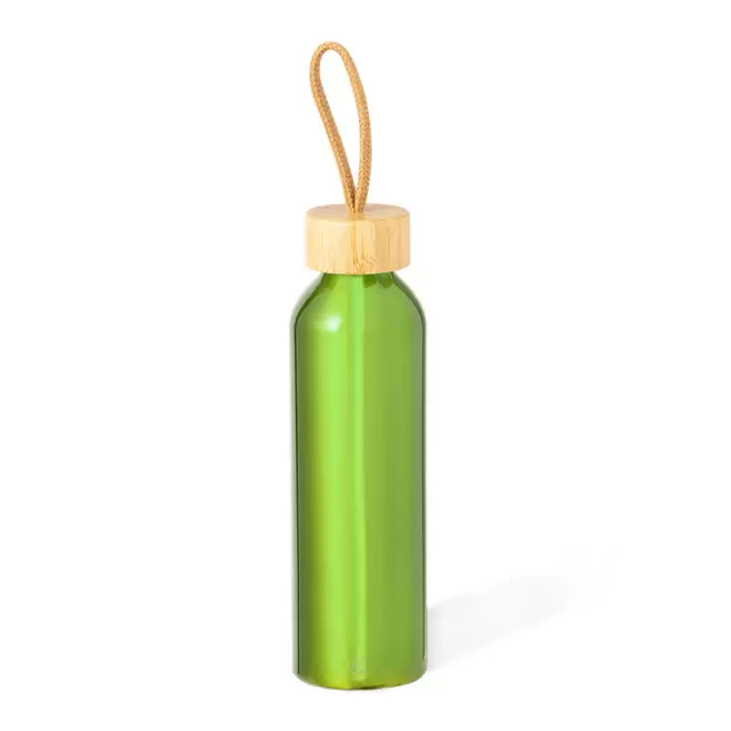 GOURDE PERSONNALISABLE EN ALUMINIUM RECYCLE 'CULOA' - vert