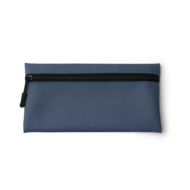 POCHETTE EN PU PERSONNALISABLE 'GAZOU' - bleu foncé
