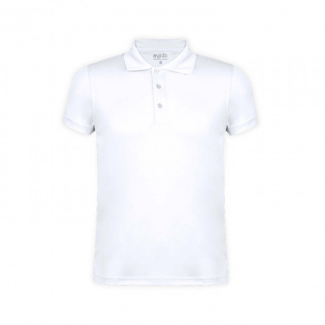 POLO SPORT MIXTE PERSONNALISABLE 'TAGODA' - blanc
