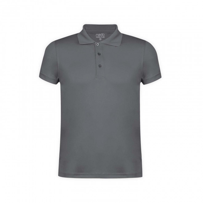 POLO SPORT MIXTE PERSONNALISABLE 'TAGODA' - gris